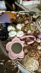 Junk Journal Confetti Mix 1 Heaping Cup Charms Buttons Clips Ephemera + Bonus