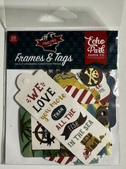 Echo Park Frames & Tags Die Cut Ephemera Variations Available-You Choose