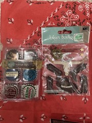 Mixed Brands Texas Western Country Scrapbooking Lot Stickers Brads Paper Metal