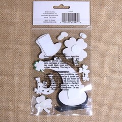 Recollections St Patrick’s Day Pot of Gold Rainbow Dimensional Stickers