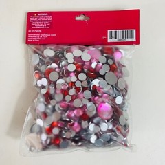 Valentine Craft Supplies Lot Sticker Gemstone Heart Letters Scrapbooking DIY