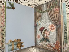 Junk Journal Handmade – Christmas Alice in wonderland