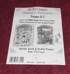 NRN Designs Stickers Timeless Treasures Frame It! – At The Zoo