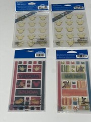 Disney 4 Packages EK Success Mickey Mouse 3D Epoxy Tiles stickers