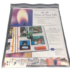 Creative Memories Power Pack TIMES OF YOUR LIFE Paper Stickers ABC’s