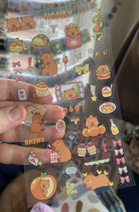 Super Huge Lot Of Cute Kawaii Korean + Japanese Stickers: Shaker, Mini, Glitter+