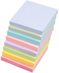 Sticky Notes 3×3 Inches, 8 Pads, 800 Sheets, 8 Color Sticky Note Pads, Premiu…