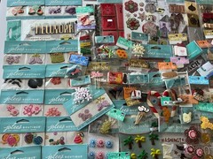LOT #305 – 100 RARE ONLY JOLEE’S EK SUCESS 3D STICKERS & EMBELLISHMENTS