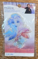 NEW Disney Frozen 2 or II Movie Elsa Floaty Snowflakes 3D Sticker Scrabook craft
