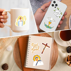 Jesus Christian Stickers for Journaling, 300PCS Bible Verse Faith Wisdom Words D