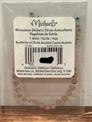 Rhinestone Apple Sticker By Michaels jewel gem embellishment bling
