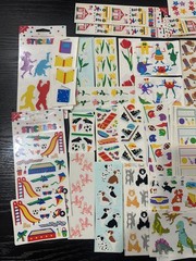 Vintage Mrs Grossman Craft Scrapbook Sticker Lot 260+ SHEETS/Multiple designs