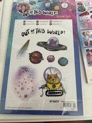 Art by Marlene Studio Light OUT OF THIS WORLD Universe Galaxy Spaceships