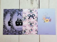 x4 NEW SIMPLY GILDED Lot Foiled Journaling Cards Card Bow Halloween Fall Themed