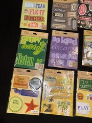 Life’s Little Occasions-20 Packs-Sticker Medley-NEW- most are dimensional