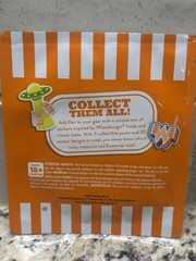 Whataburger Sticker Pack 5 of 5 Collectible 2026 Kids Meal Toy 8 Stickers Sealed