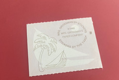 Vtg Mrs Grossman’s Sailboat Sticker Mod