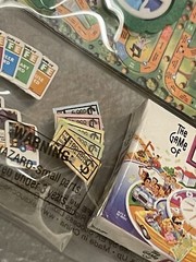 The Game of Life Board Game Jolees Stickers 3 Pack Scrapbook Craft Dollhouse