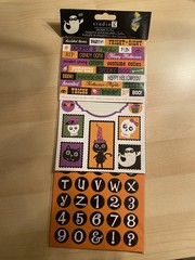 Studio g Flip Pack Halloween Words Letters Numbers Stickers NEW