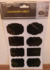 2 Packs Chalkboard Labels Stickers for Organizing Household, Crafts, School #145