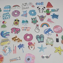Cute Animals & Insects Sticker Lot – Multicolor Assorted Scrapbooking Designs