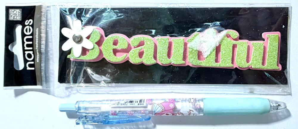 Beautiful Stickers Me & My Big Ideas Scrapbooking Card Journal Planner