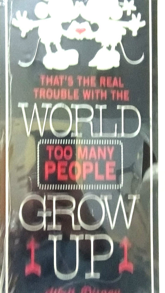 Disney Open Road Brand Mickey «Grow Up» Sign