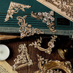 120 Scrapbook Embellishments Corner Frame for Scrapbooking Supplies，Flower Windo