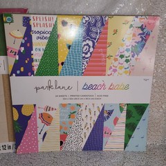 6 pads Scrapbooking Journal Paper Lot 12×12 Mixed Designs Seasons & Themes