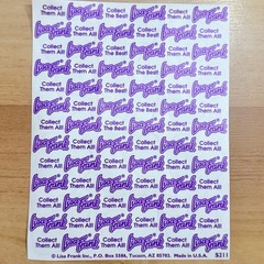 Lisa Frank Vintage Stickers Dolphins & Sharks Full Sheets S211 S218 New