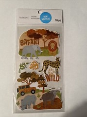 Recollections SAFARI sticker set~BNIP~Nice! Quick Ship!