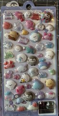 3D Puffy Sticker -3 Lot Kawaii Decorative Stickers for Phone Case, Notebook