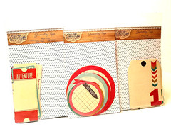 Chic Tags SEALED 6 Pkg Lot ROAD TRIP Journaling Tags ATCs Mixed Media Scrapbooks