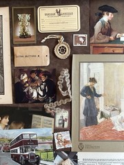 80 Piece Vintage Junk Journal Ephemera Kit Romantic Victorian & Nature Themed