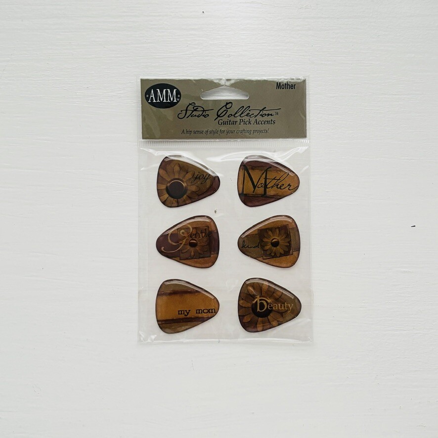All My Memories Studio Collection Guitar Pick Accents