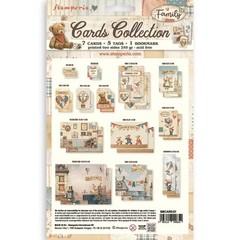 Stamperia Cards Collection- Family, SBCARD37