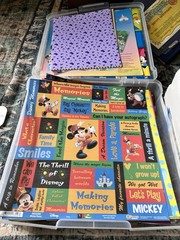 Mixed Lot of Stickers Tickets Guides . Stickopotamus, Disney, Paper Stuff Etc