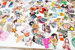 HUGE Mixed lot of random Stickers Loose Dragon balls, anime, KPop, pokemon & ETC