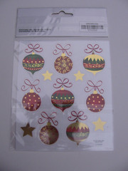 Hobby Lobby ORNATE ORNAMENTS Foil Stickers 24 Pieces NIP