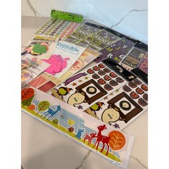 HUGE LOT of NEW Embellishment and Chipboard Craft Scrapbooking