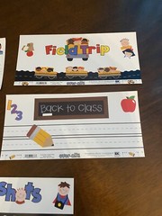 Lot of 5 EK Success Over-alls Scrapbook Titles 12” X 5.25” Third Grade + More