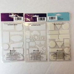 Travel Road Sign Stickers Crafts Scrapbooking 3 Packs New