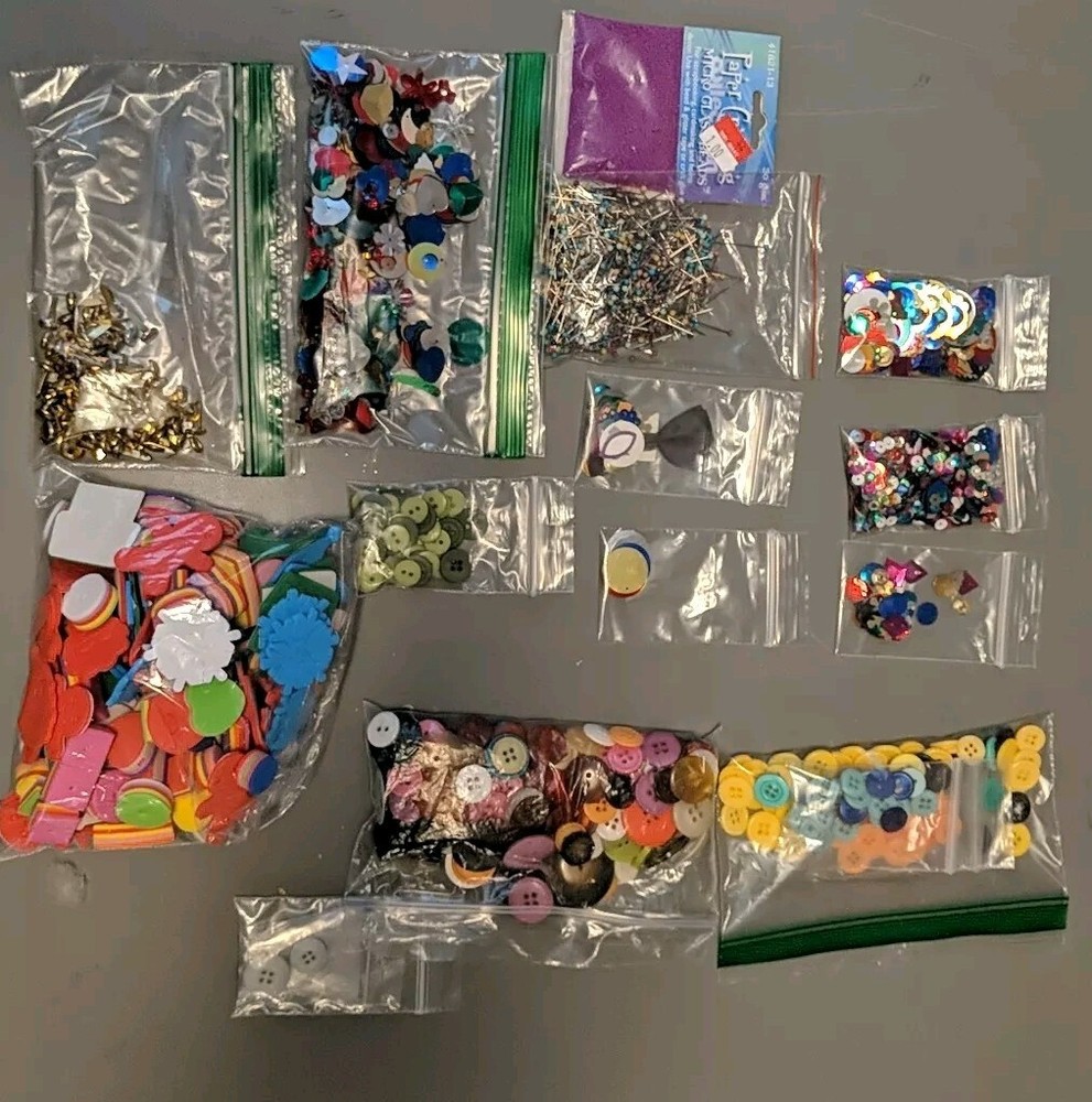 CRAFTING SUPPLIES, Mixed Materials As Pictured