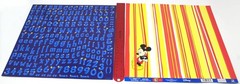 Disney & Mickey Mouse Themed Scrapbook Craft Lot – 12 x 12 Papers and Stickers
