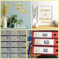 232 Pieces 24 Sheets Letter Stickers Large Bulletin Board Letters for Classroom