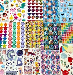 1289+ MEGA Lot of Scrapbooking Stickers Great Variety! Lots Of Themes