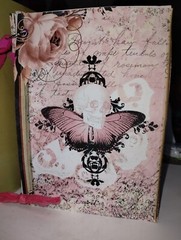 Gothic Love Junk Journal Scrapbook USA Seller
