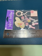 RARE Jolee’s Botique Dimensional Easter Bonnet Scrapbooking Stickers SP-JB-046