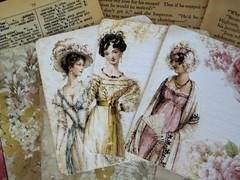 Victorian Ephemera Bundle Romantic Junk Journal Kit Collage Papers 90 + Pieces