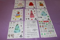 Mrs. Grossman’s LOT of 18 Mixed Sheets Retired 2008 Charm City Cakes Stickers!